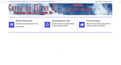 Desktop Screenshot of coroadefloresrj.com.br